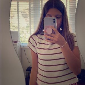 American eagle striped shirt